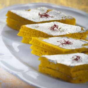 Kesar Kaju Katli