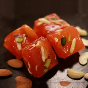 Orange Badami Halwa